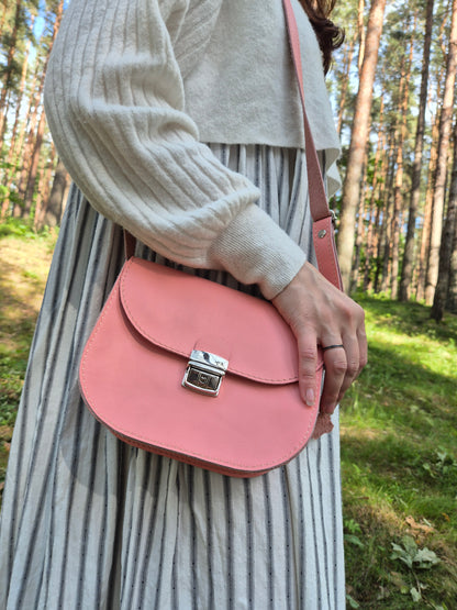 Saddle bag Marshmallow peach