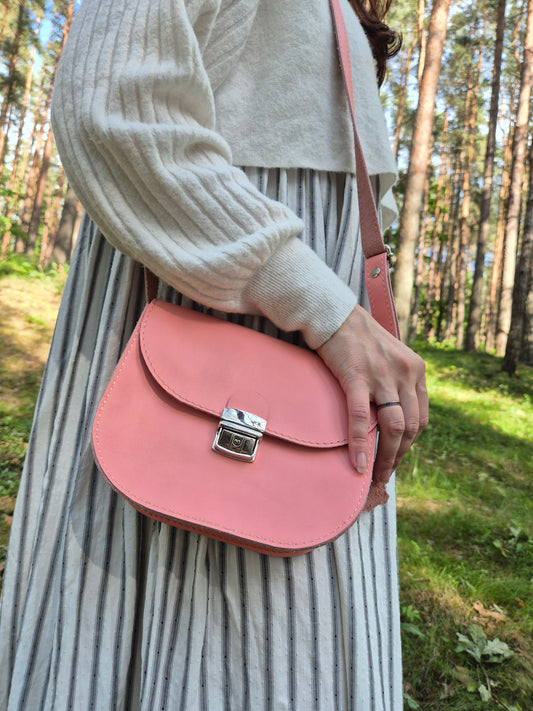 Saddle bag Marshmallow peach