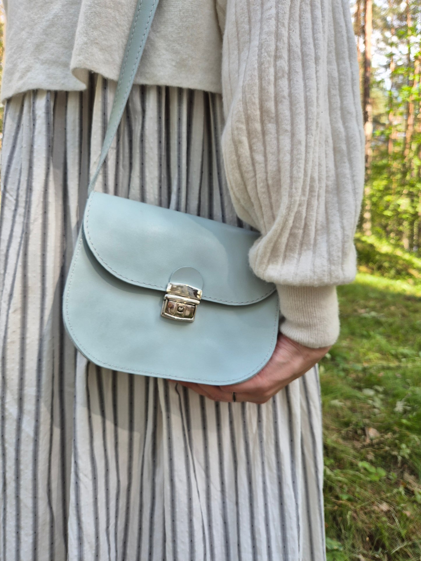 Saddle bag Marshmallow blue