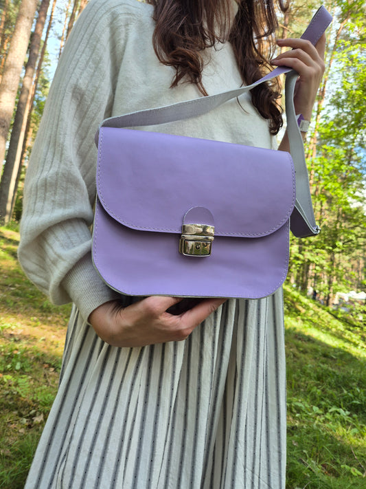 Saddle bag Marshmallow lavender