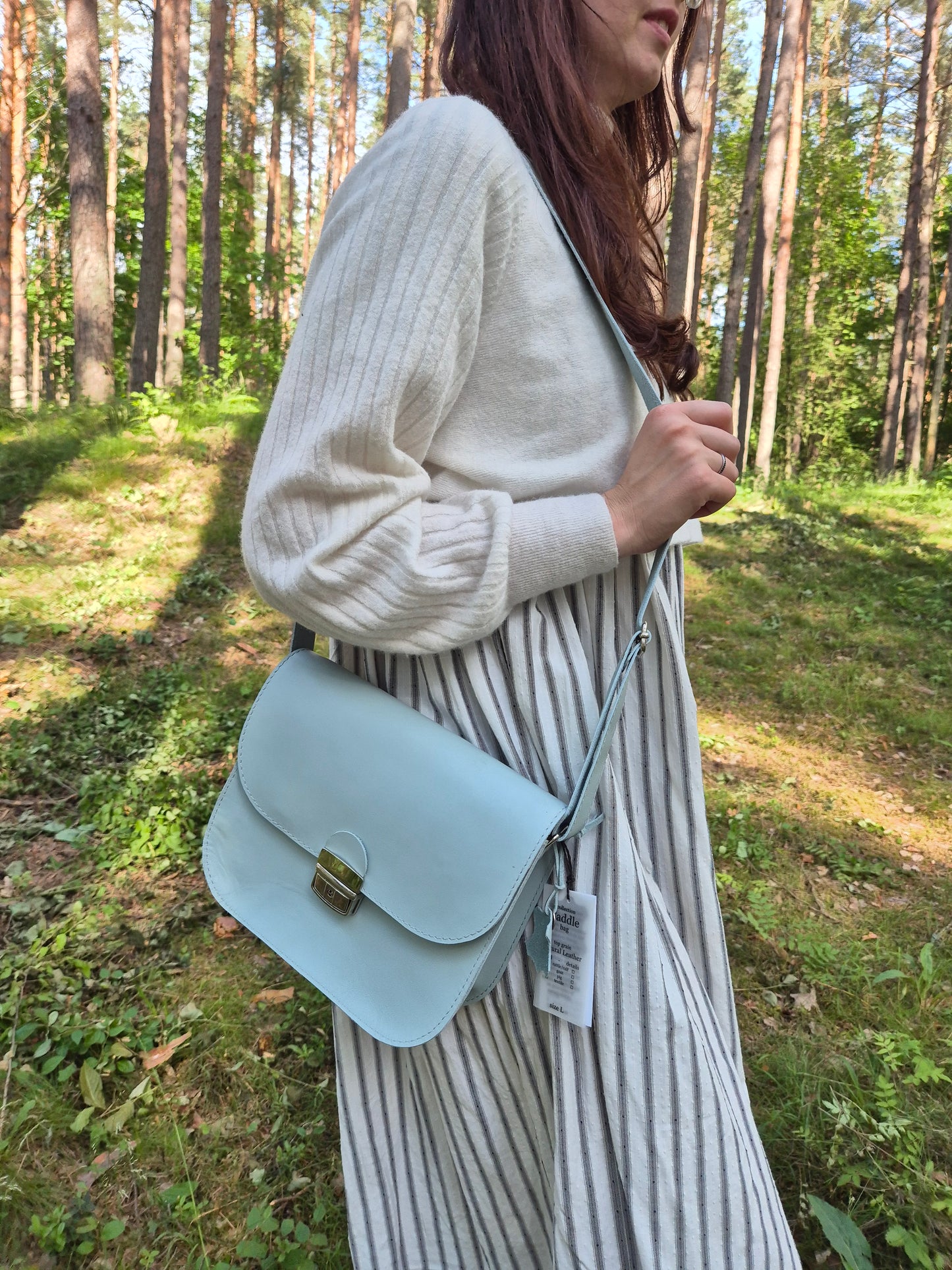 Saddle bag Marshmallow blue