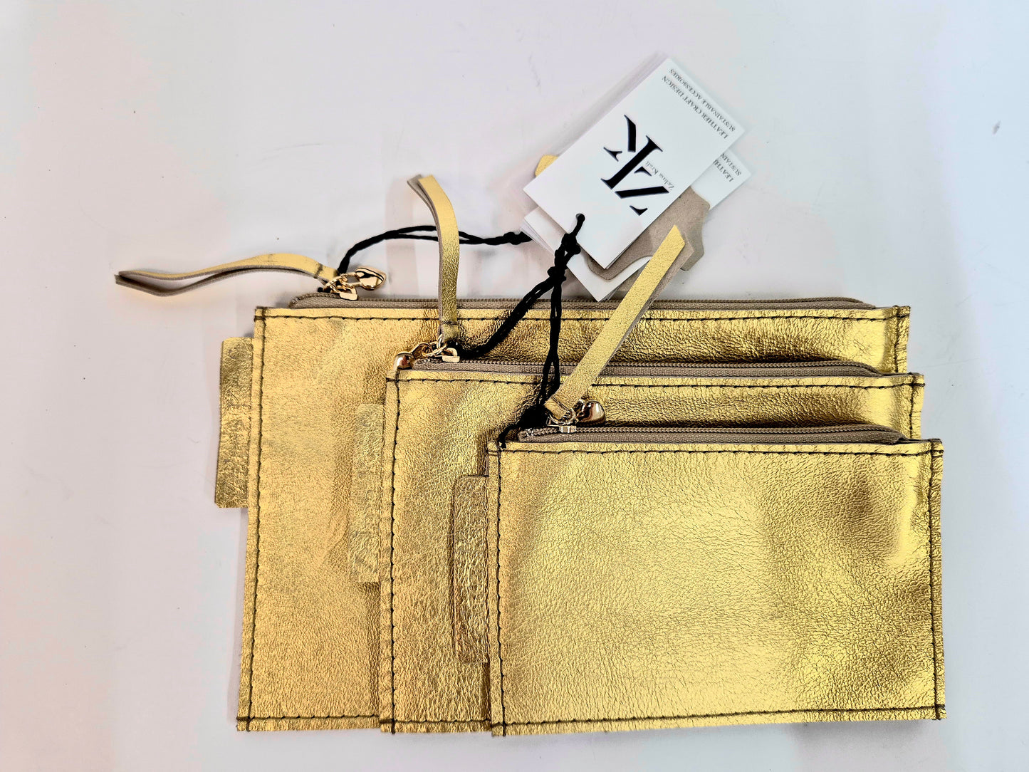 Wallet Matte Gold