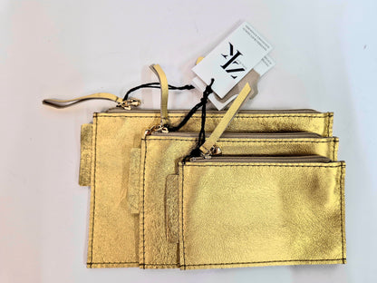 Wallet Matte Gold