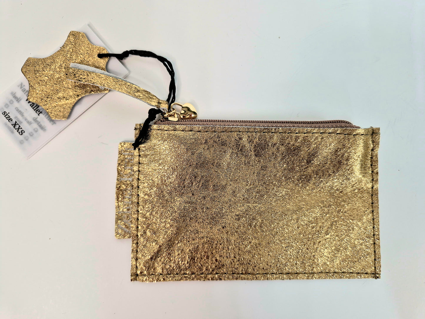 Wallet Metallic gold