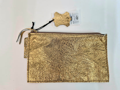 Wallet Metallic gold