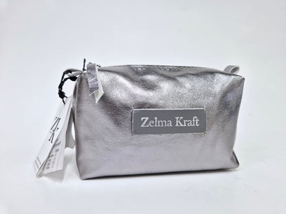 Cosmetic bag Dark silver