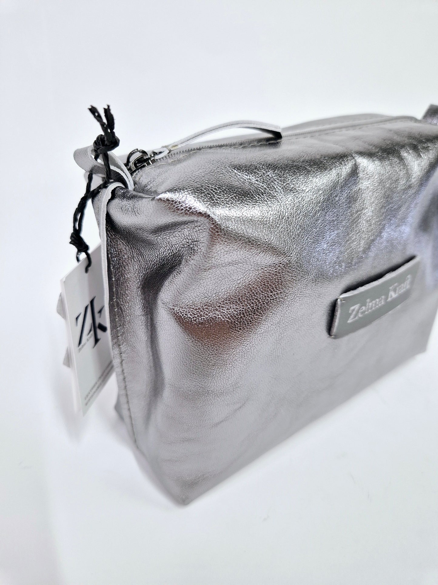 Cosmetic bag Dark silver