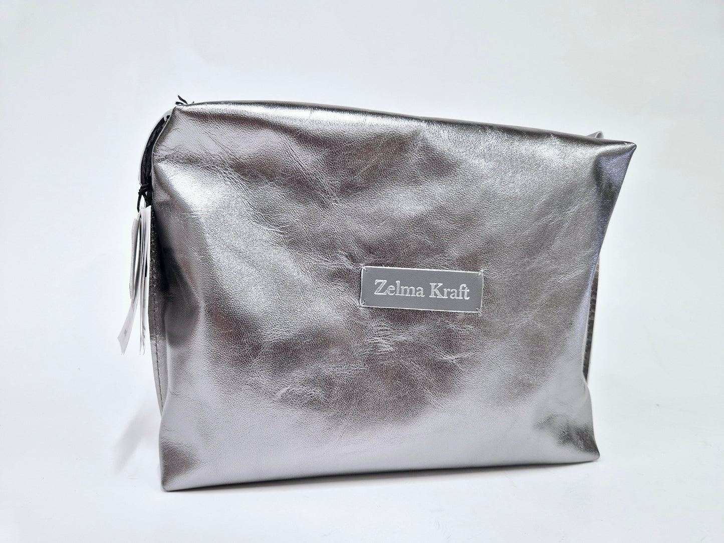 Cosmetic bag Dark silver