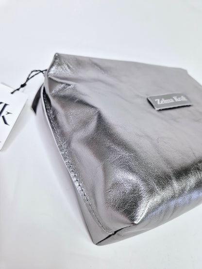 Cosmetic bag Dark silver