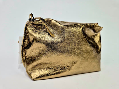 Cosmetic bag Dark gold