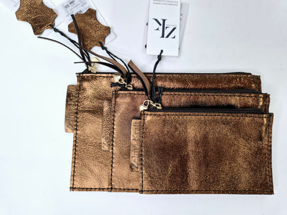 Wallet Metallic cinnamon