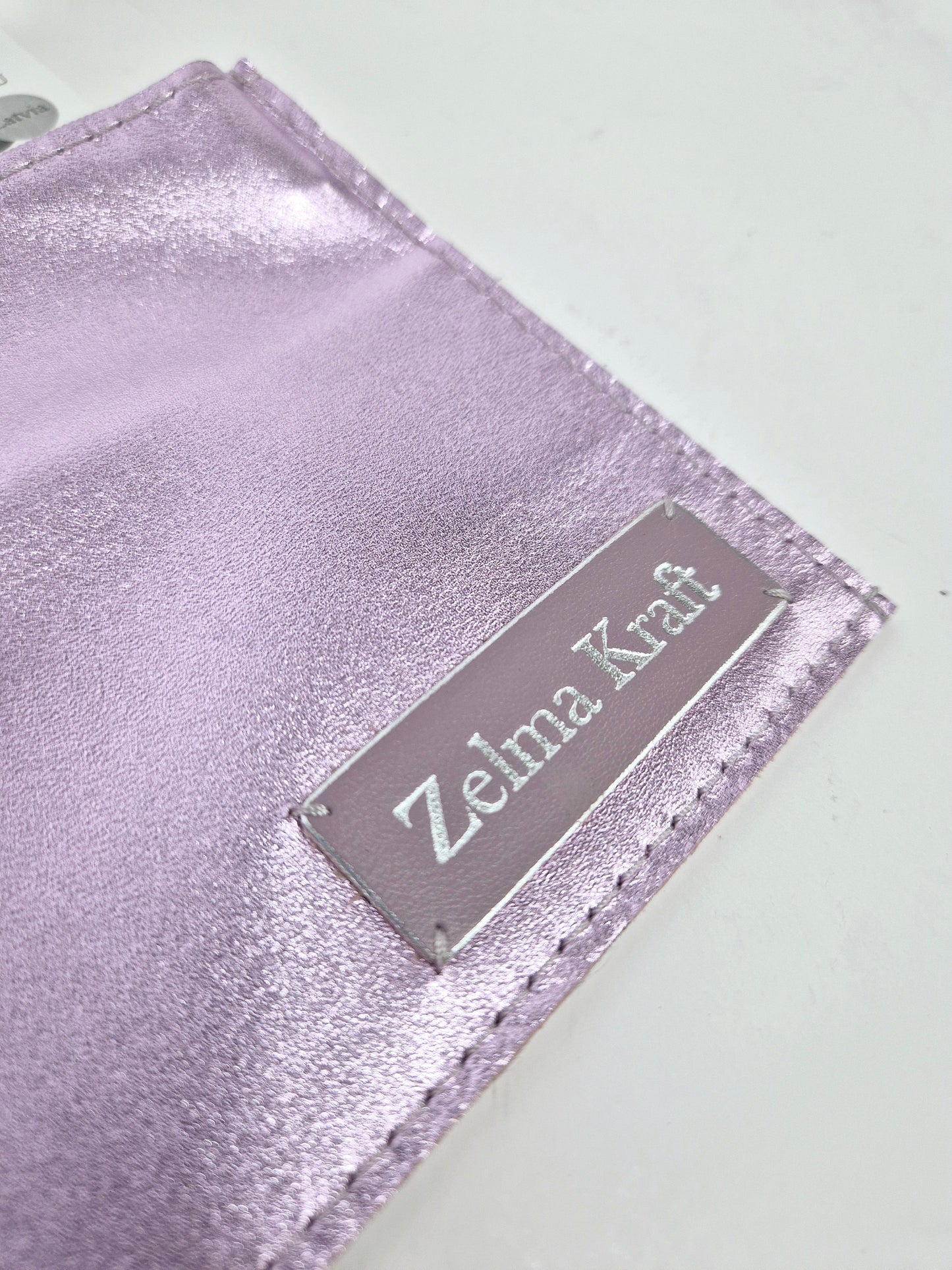 Wallet Metallic pink