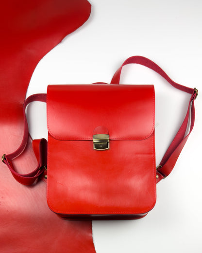 Saddle backpack Red