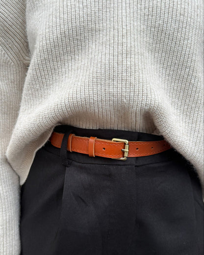 Seddle josta Gaiši brūna