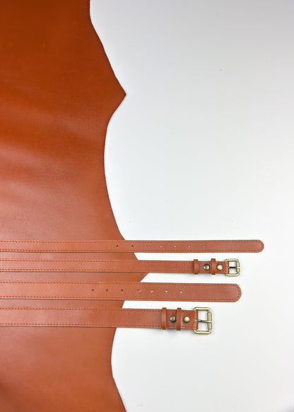 Seddle josta Gaiši brūna