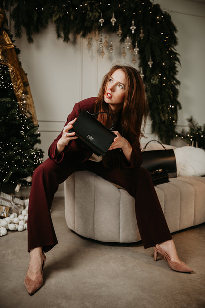 Portfelis Melns Mazs