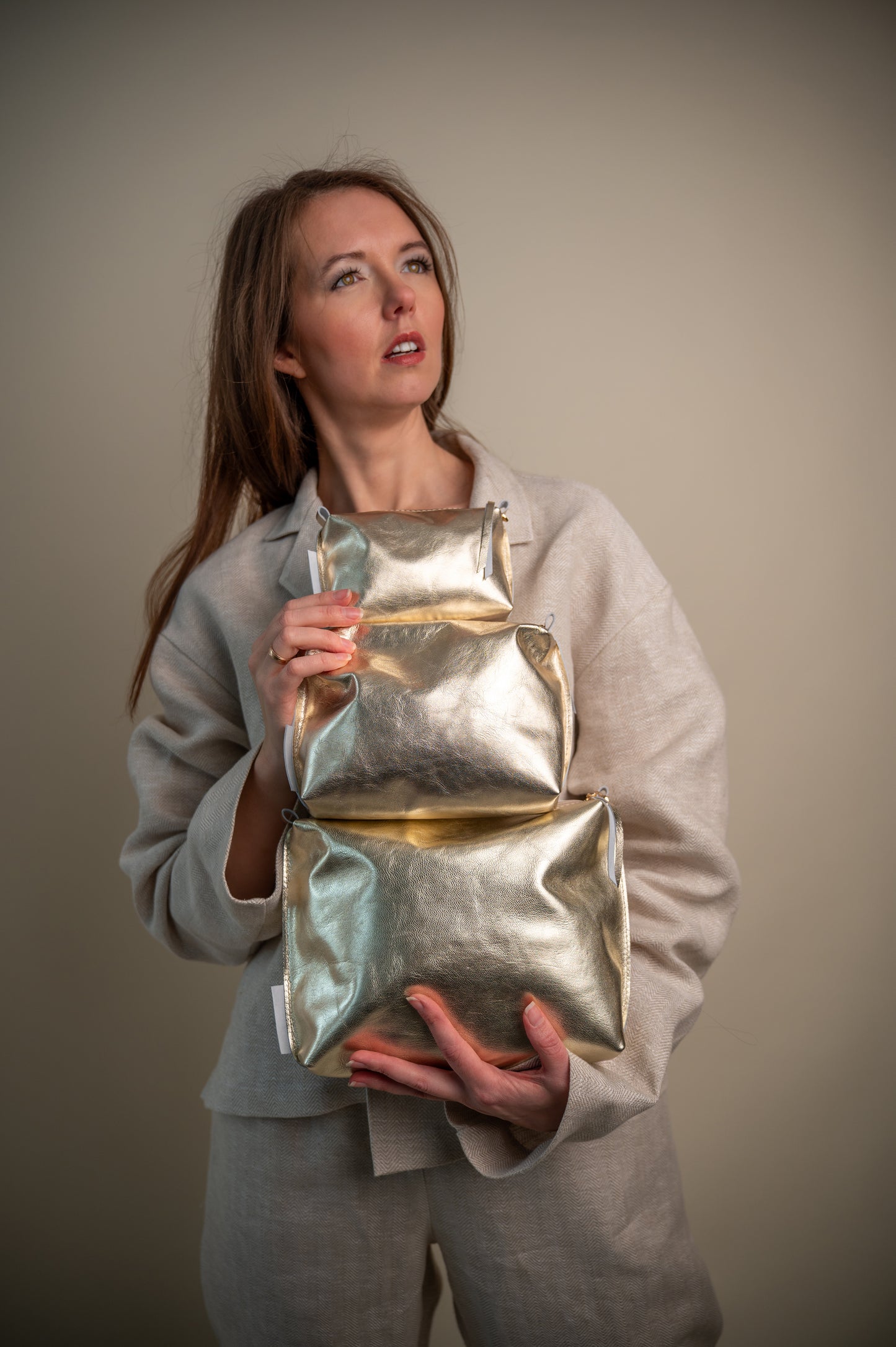 Kosmētikas maks Maigais zelts