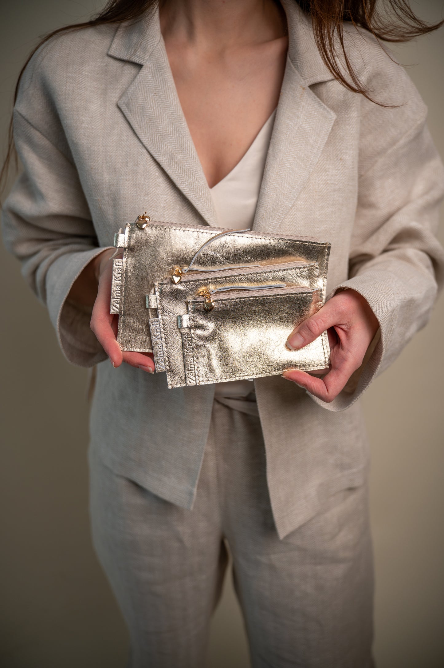 Wallet Soft gold