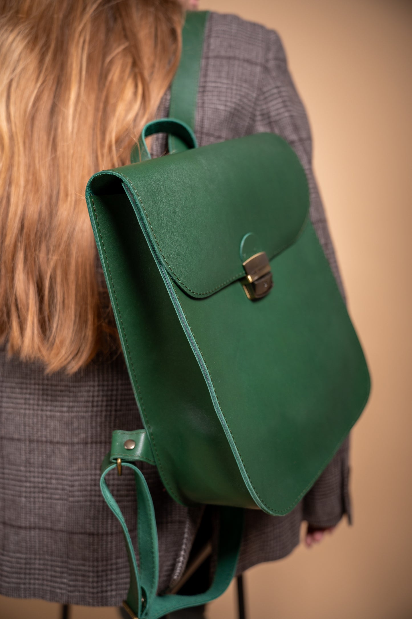 Saddle Backpack Green