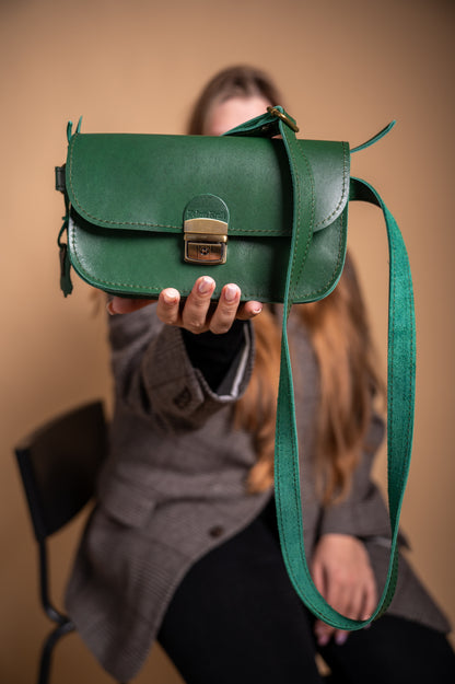 Saddle bag Mini Green