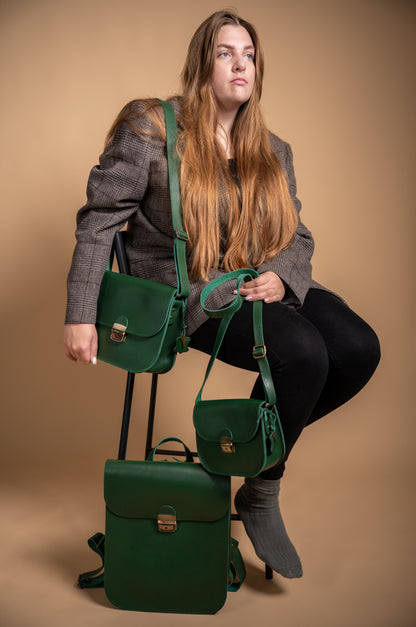 Saddle bag M Green