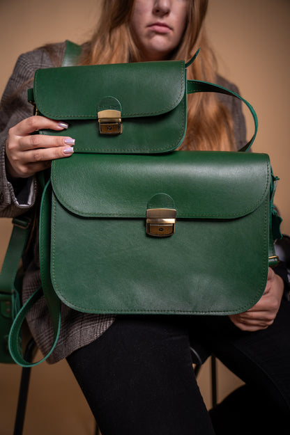 Saddle bag Mini Green