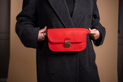 Saddle bag Mini Red