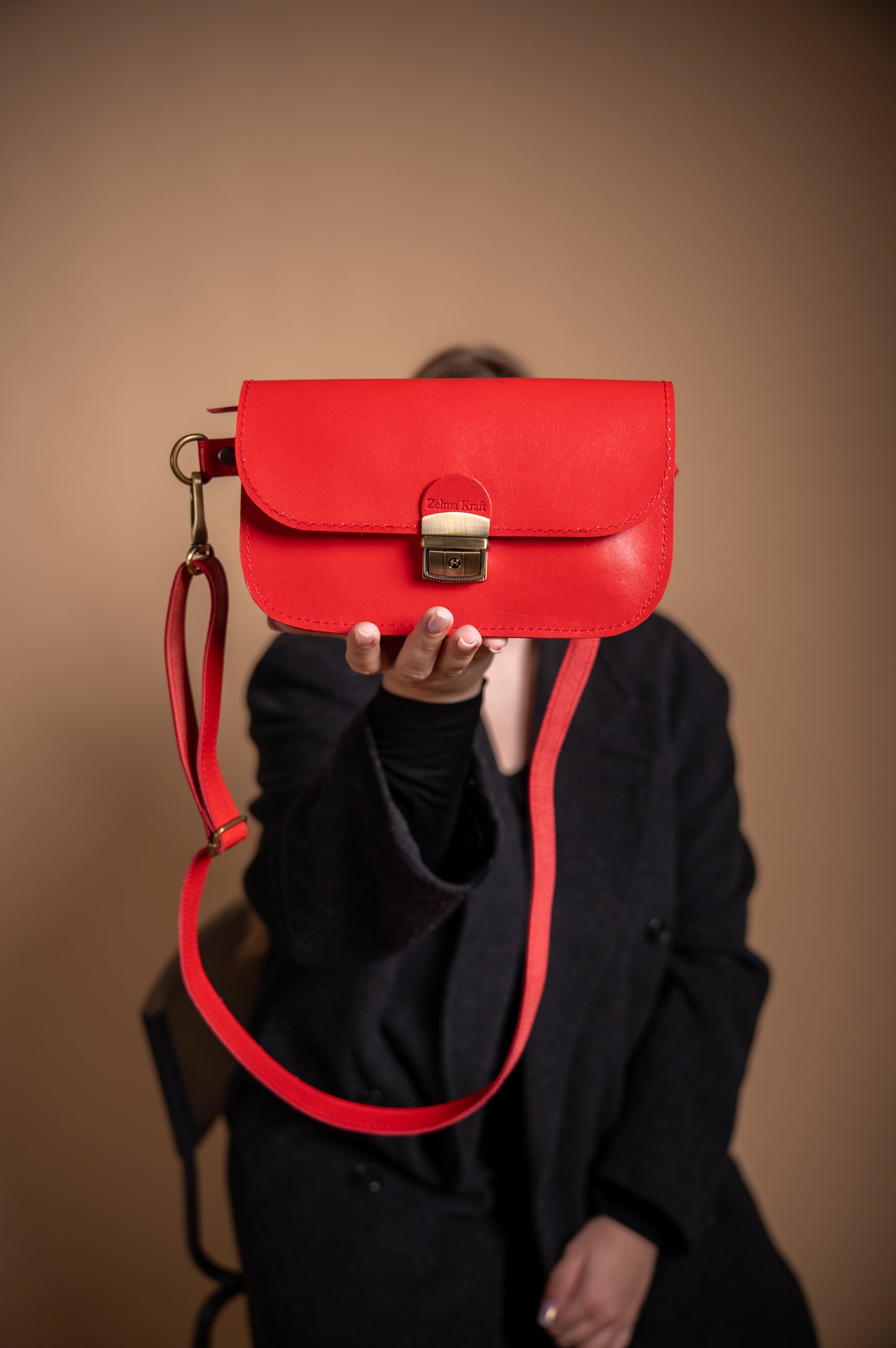 Saddle bag Mini Red