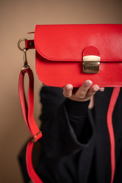 Saddle bag Mini Red