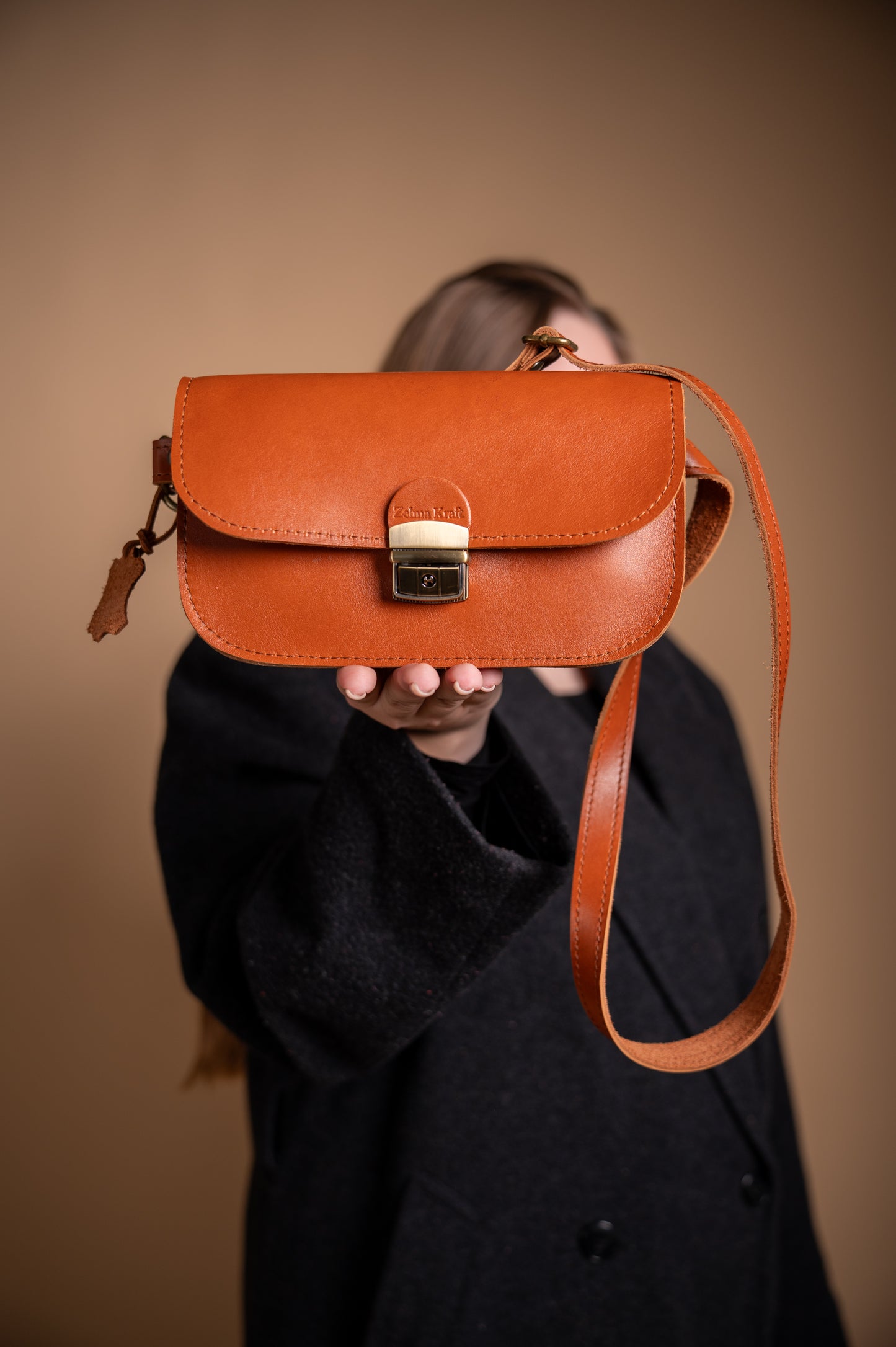 Saddle bag Mini Light Brown