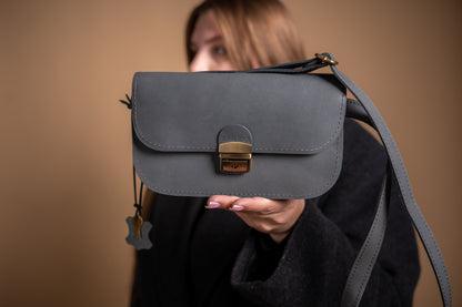 Saddle bag Mini Grey