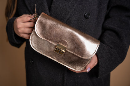 Saddle bag Mini Metallic