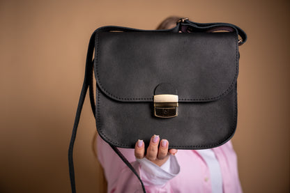 Saddle bag L Black