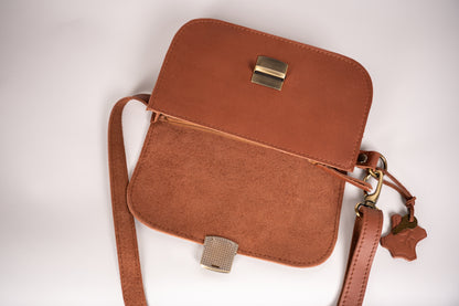 Saddle bag Mini Natural