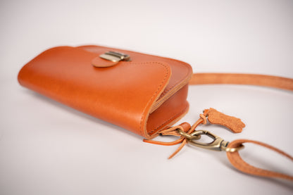 Saddle bag Mini Light Brown