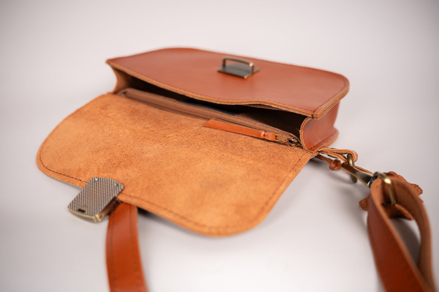 Saddle bag Mini Light Brown