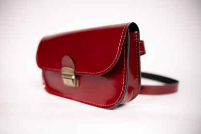 Saddle bag Mini Carmine red