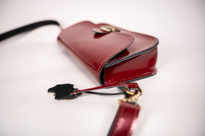 Saddle bag Mini Carmine red