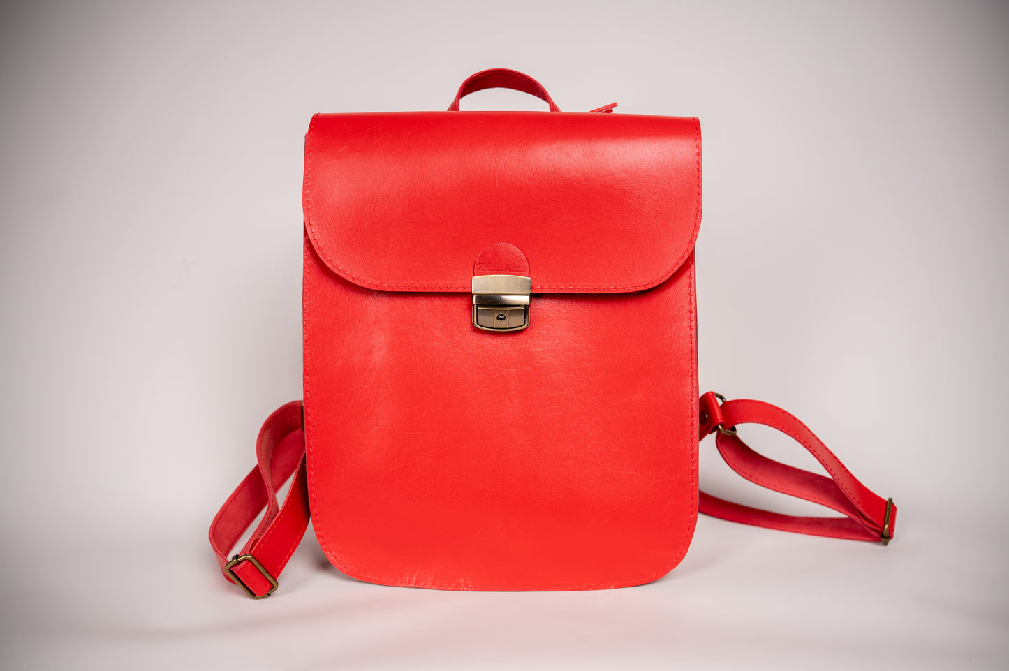 Saddle Backpack Red