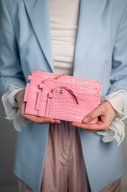 Кошелек Pink crocodile
