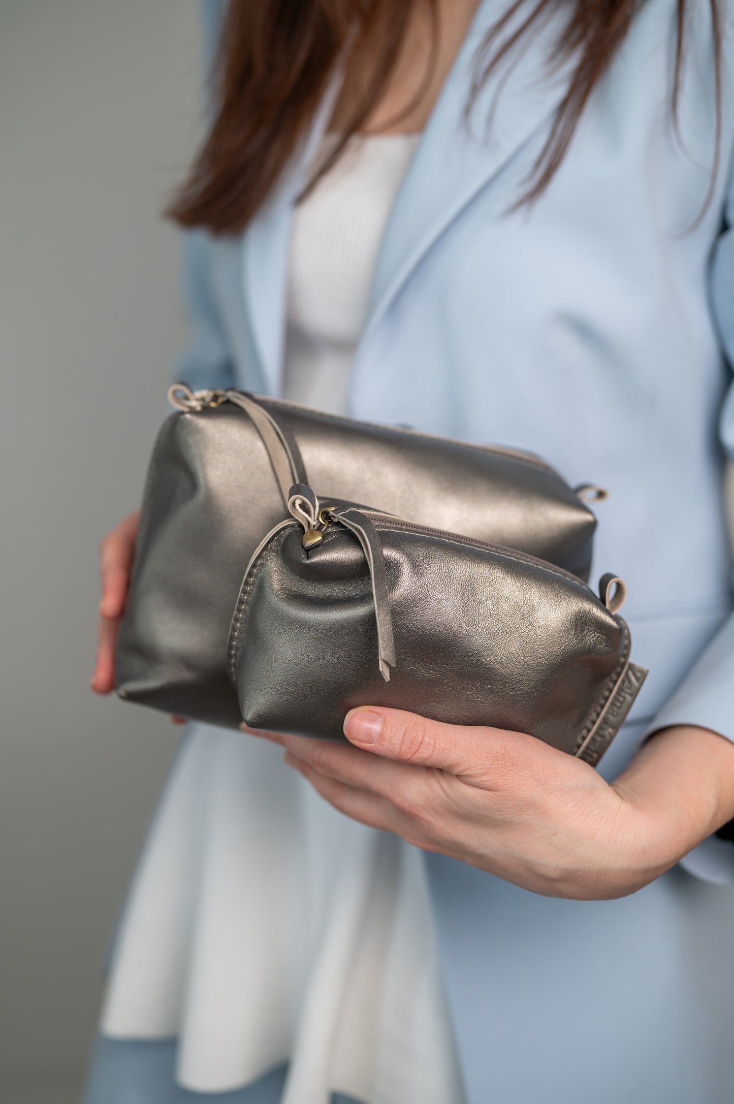 Cosmetic bag Dust brown