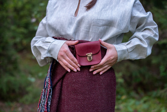 Belt pouch Bordo