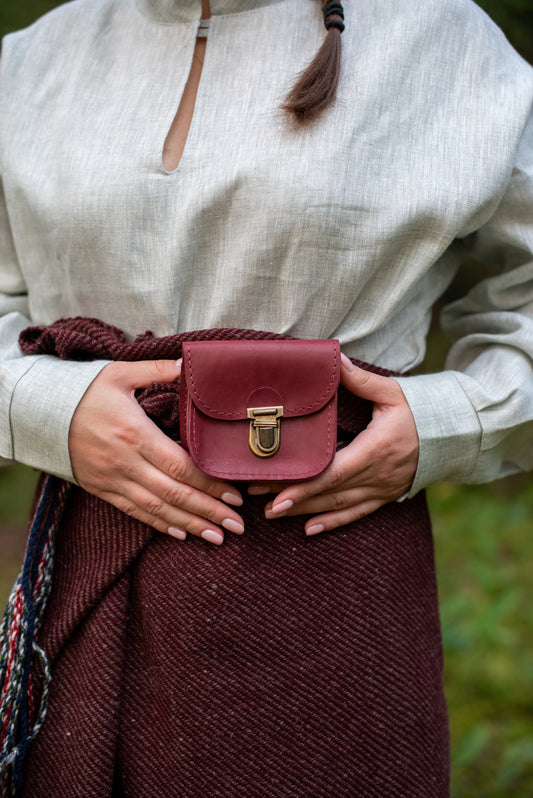 Belt pouch Bordo