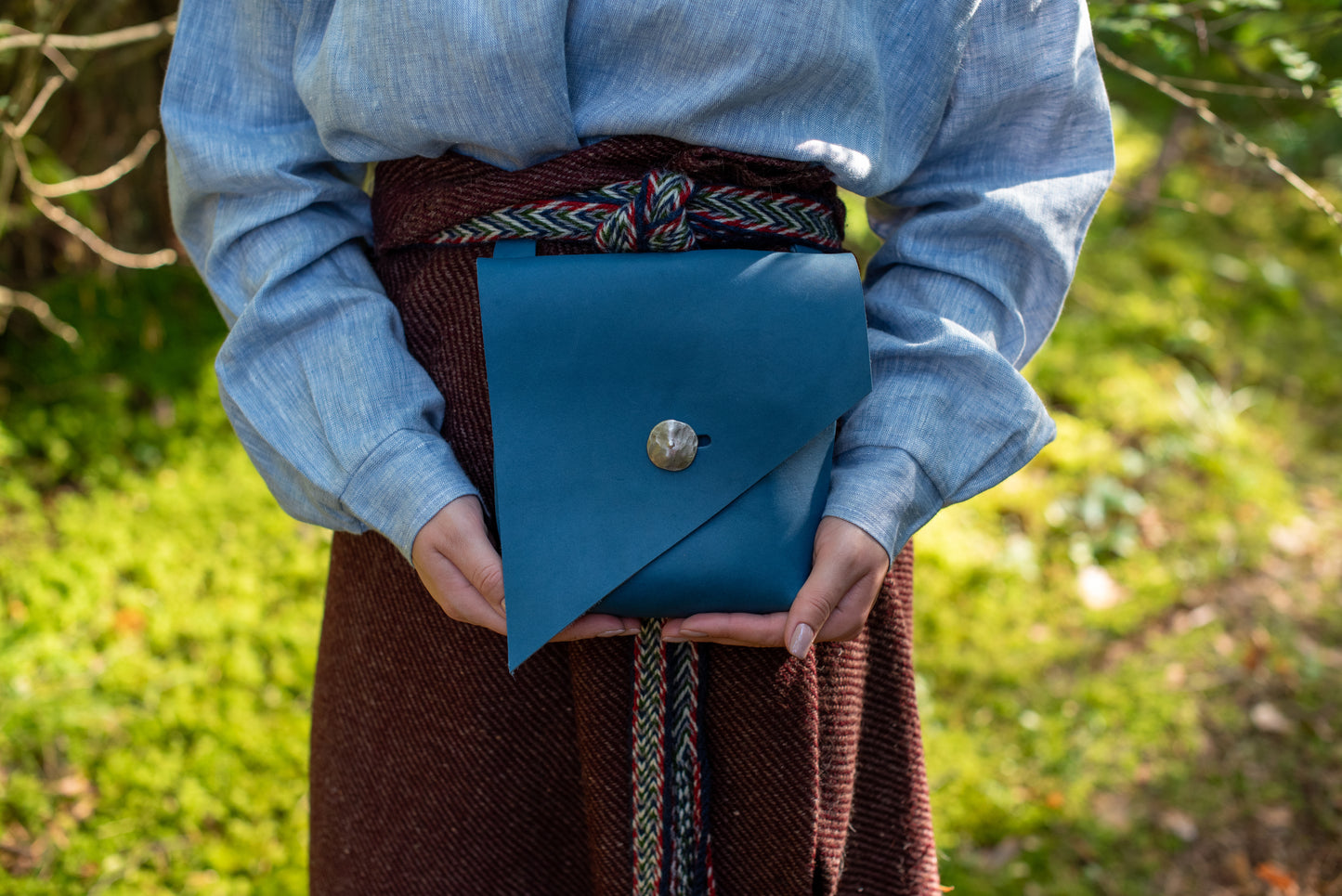 Small Messenger bag Blue