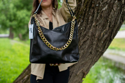 Just black Hobo soma Liela