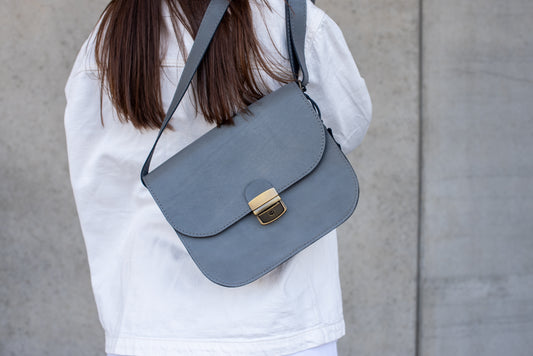 Saddle bag L Grey