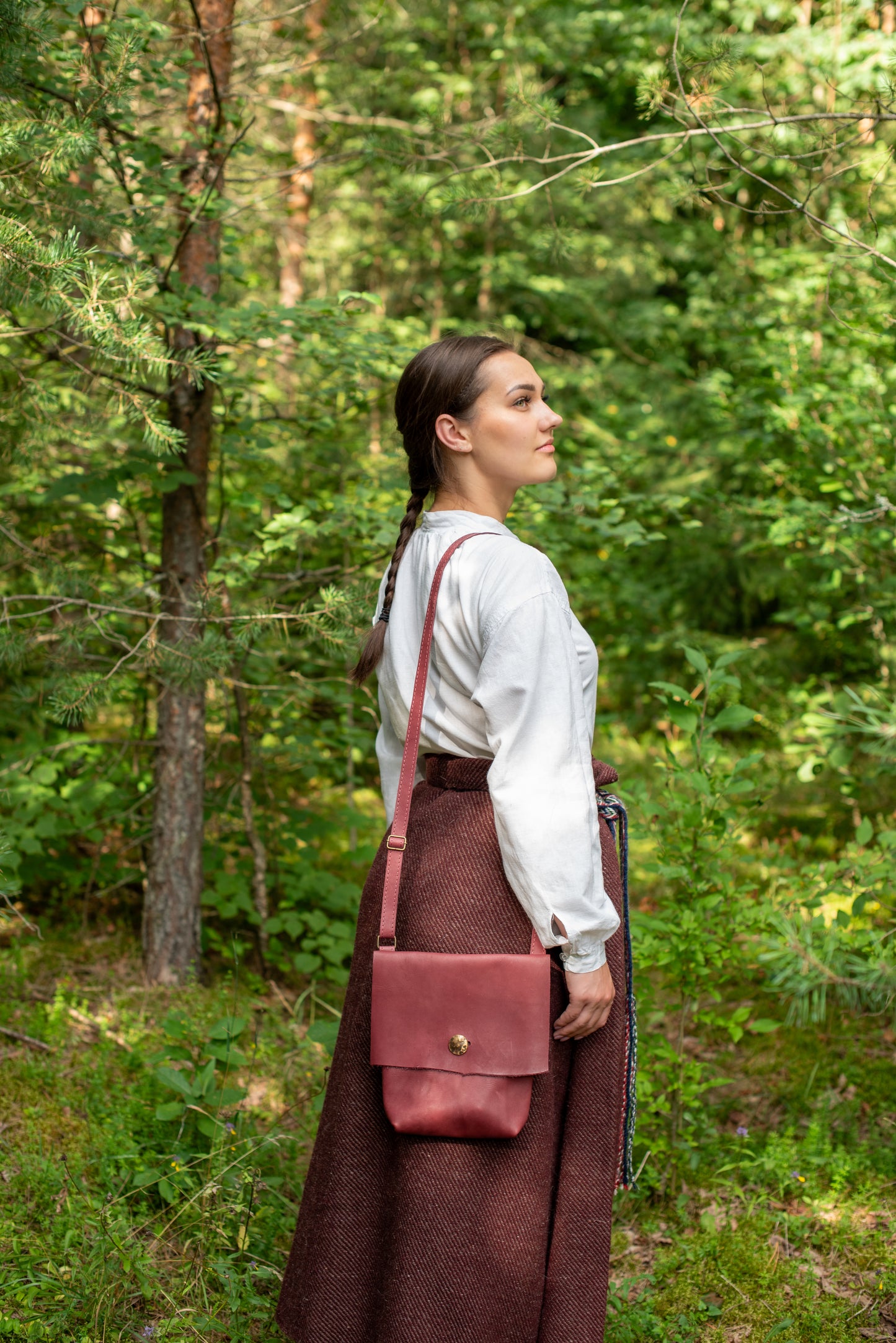 Medium Messenger bag  Bordo