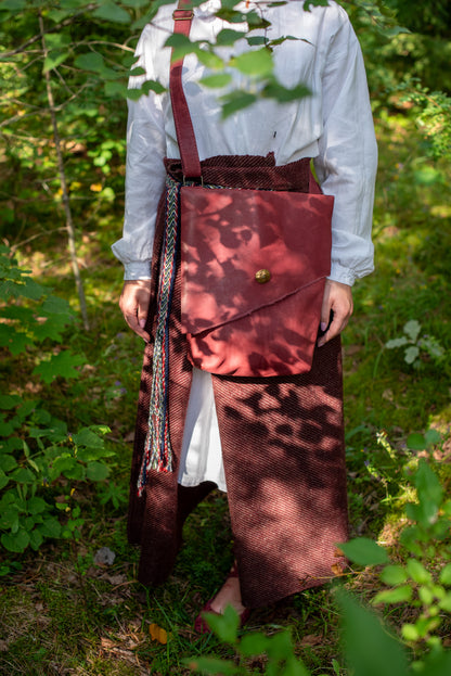 Large Messenger bag Bordo