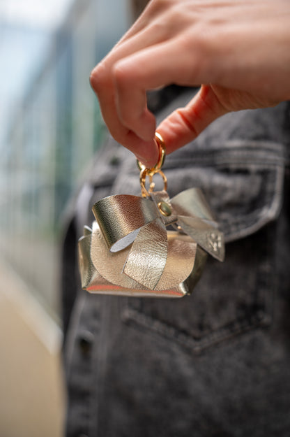 Bag charm Soft gold