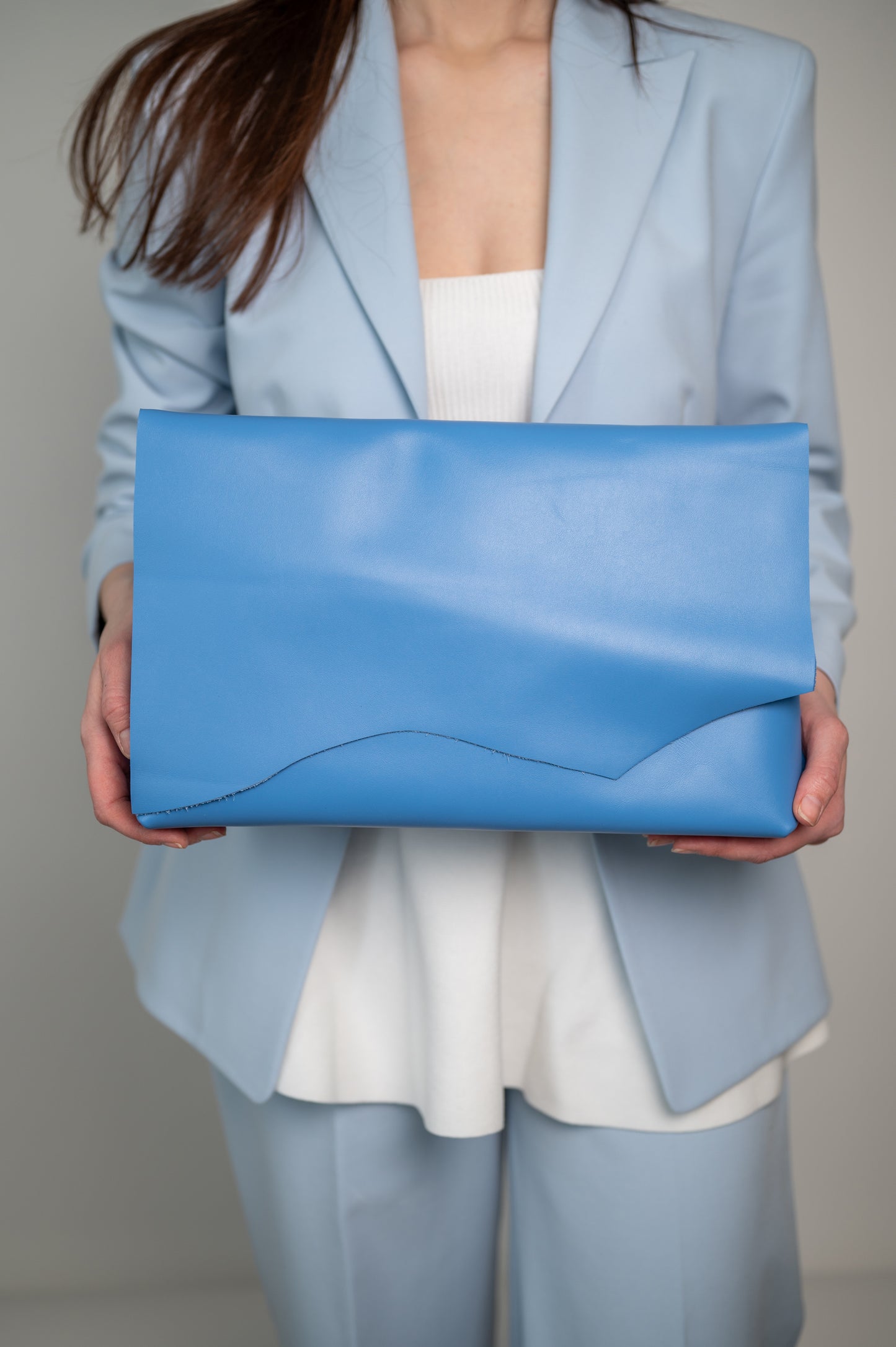 Clutch bag Sky blue